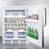 Accucold Summit - 24" Wide Refrigerator-Freezer | CT66LWSSTB