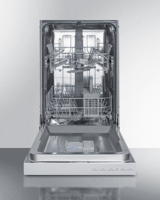 Summit - 18" Wide Built-In Dishwasher, ADA Compliant | DW18SS4ADA