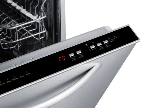 Summit - 24" Wide Built-In Dishwasher, ADA Compliant | DW244SSADA