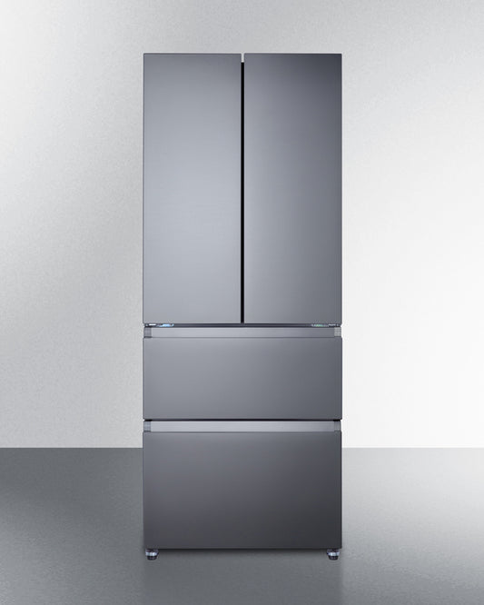 Summit - 27.5" Wide French Door Refrigerator-Freezer | FDRD152PL