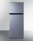 Summit - 24" Wide Top Mount Refrigerator-Freezer With Icemaker | FF1293SSIM