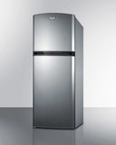 Summit - 26" Wide Top Mount Refrigerator-Freezer With Icemaker | FF1427SSIM