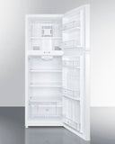 Summit - 26" Wide Top Mount Refrigerator-Freezer | FF1427WLLF2