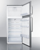 Summit - 28" Wide Top Mount Refrigerator-Freezer | FF1511SS