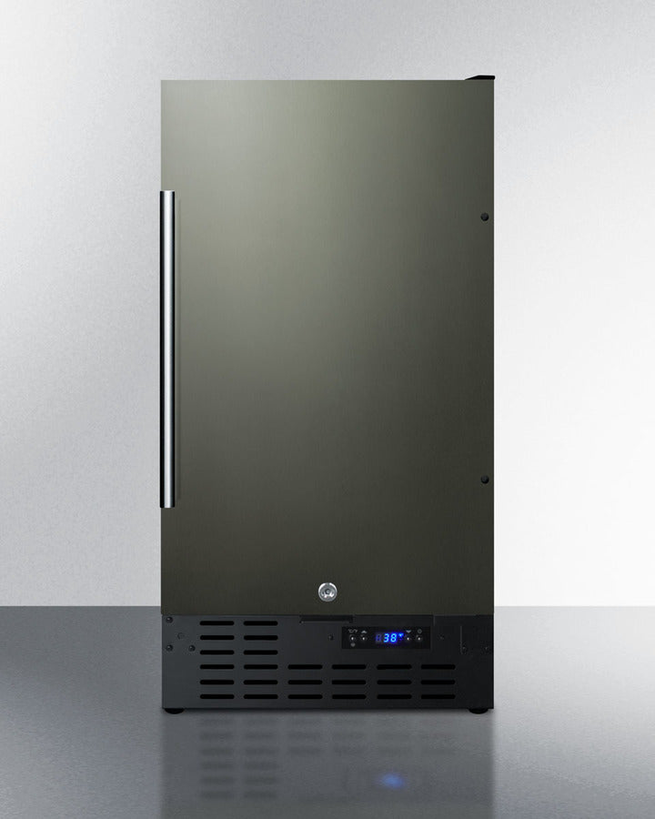 Summit - 18" Wide Built-In All-Refrigerator, ADA Compliant |  FF1843BKSADA