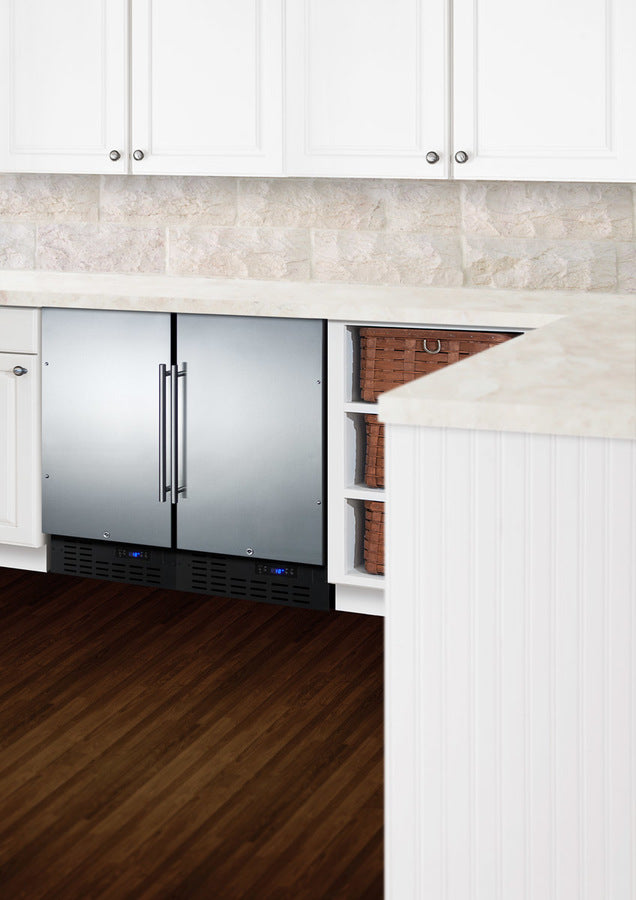 Summit - 18" Wide Built-In All-Refrigerator | FF1843BSS