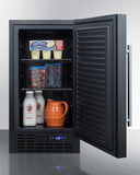 Summit - 18" Wide Built-In All-Refrigerator, ADA Compliant | FF1843BADA