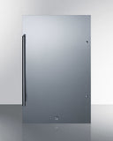 Summit - Shallow Depth Outdoor Built-In All-Refrigerator | SPR196OSCSS