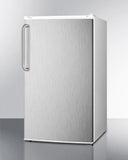 Summit - 19" Wide Refrigerator-Freezer | FF412ESSSTB