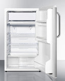 Summit - 19" Wide Refrigerator-Freezer | FF412ESSSTB