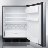 Summit - 24" Wide Built-In All-Refrigerator, ADA Compliant (Panel Not Included) | FF63BKBIIFADA