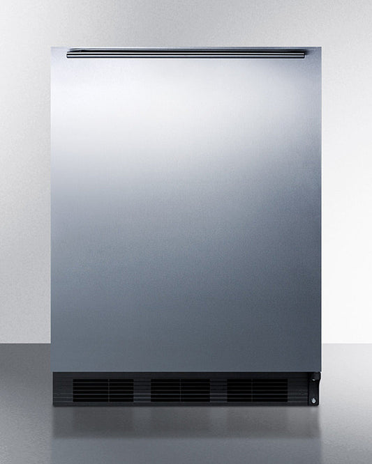Summit - 24" Wide Built-In All-Refrigerator, ADA Compliant | FF63BKBISSHHADA