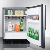 Summit - 24" Wide Built-In All-Refrigerator, ADA Compliant | FF63BKBISSHVADA