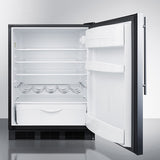 Summit - 24" Wide Built-In All-Refrigerator, ADA Compliant | FF63BKBISSHVADA