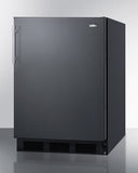 Summit - 24" Wide Built-In All-Refrigerator, ADA Compliant | FF63BKBIADA