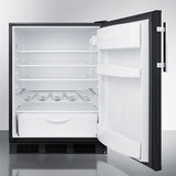 Summit - 24" Wide Built-In All-Refrigerator, ADA Compliant | FF63BKBIADA