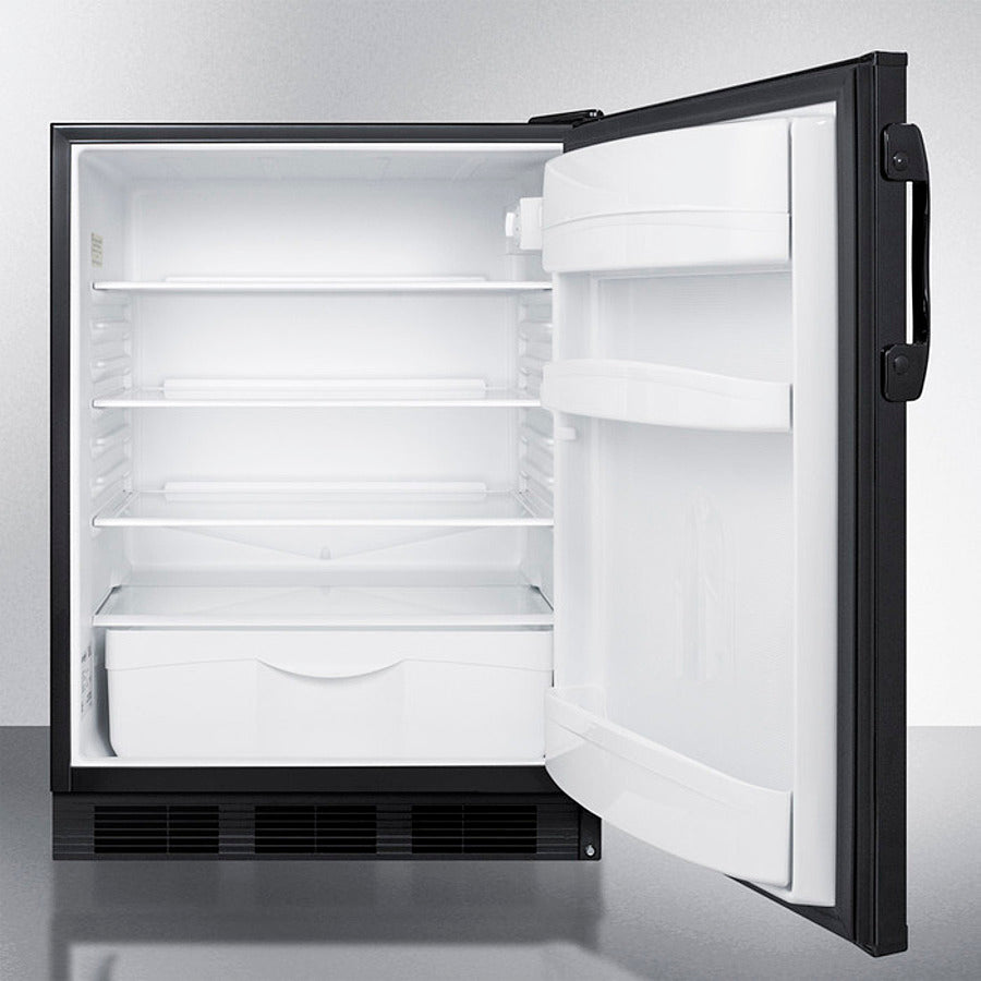 Accucold Summit - 24" Wide Built-in All-refrigerator, ADA Compliant | FF6BKBI7ADA