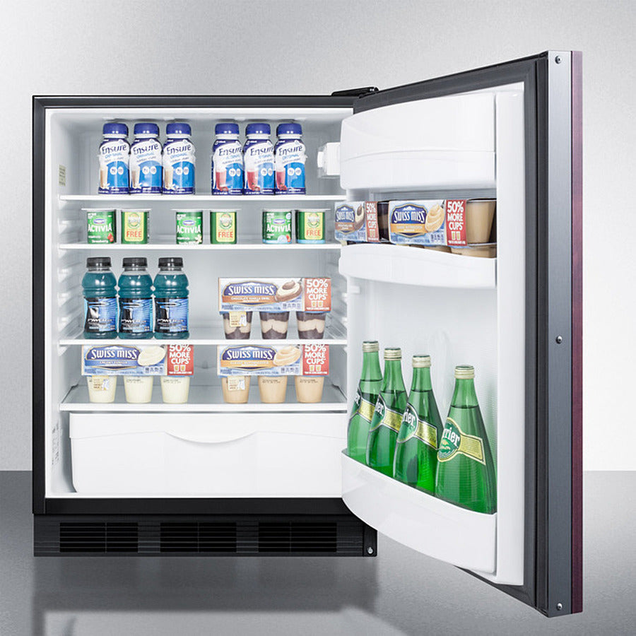 Summit - 24" Wide Built-In All-Refrigerator | FF6BKBI7IF