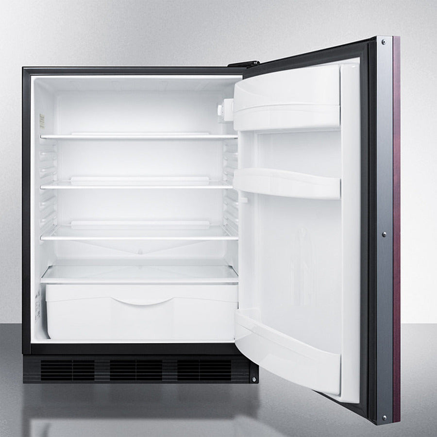 Summit - 24" Wide Built-In All-Refrigerator | FF6BKBI7IF