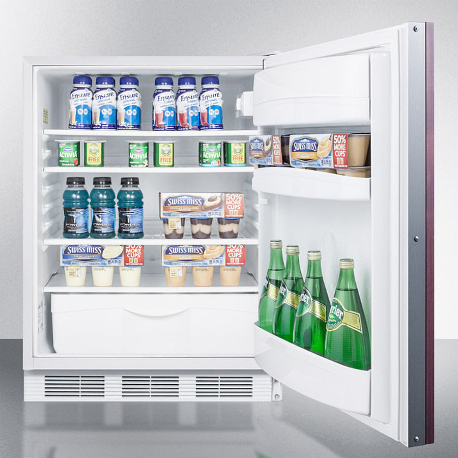 Summit - 24" Wide Built-In All-Refrigerator, ADA Compliant |  FF6WBI7IFADA