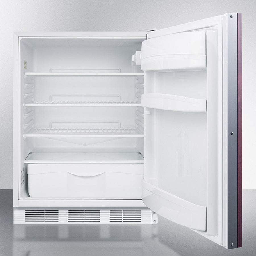 Summit - 24" Wide Built-In All-Refrigerator, ADA Compliant |  FF6WBIIFADA