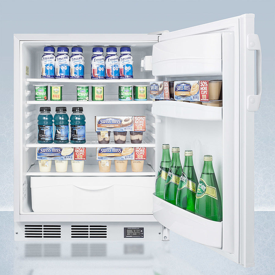 Accucold Summit - 24" Wide Built-In All-Refrigerator, ADA Compliant | FF6LWBI7NZADA