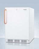 Summit - 24" Wide Built-In All-Refrigerator with Antimicrobial Pure Copper Handle, ADA Compliant | FF6LWBI7TBCADA