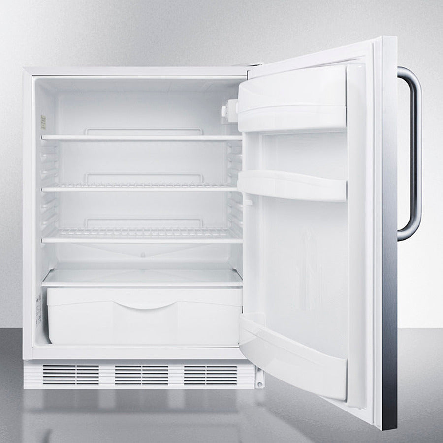 Summit - 24" Wide Built-In All-Refrigerator | FF6LW7CSS