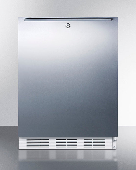 Summit - 24" Wide Built-In All-Refrigerator, ADA Compliant | FF6LWBI7SSHHADA