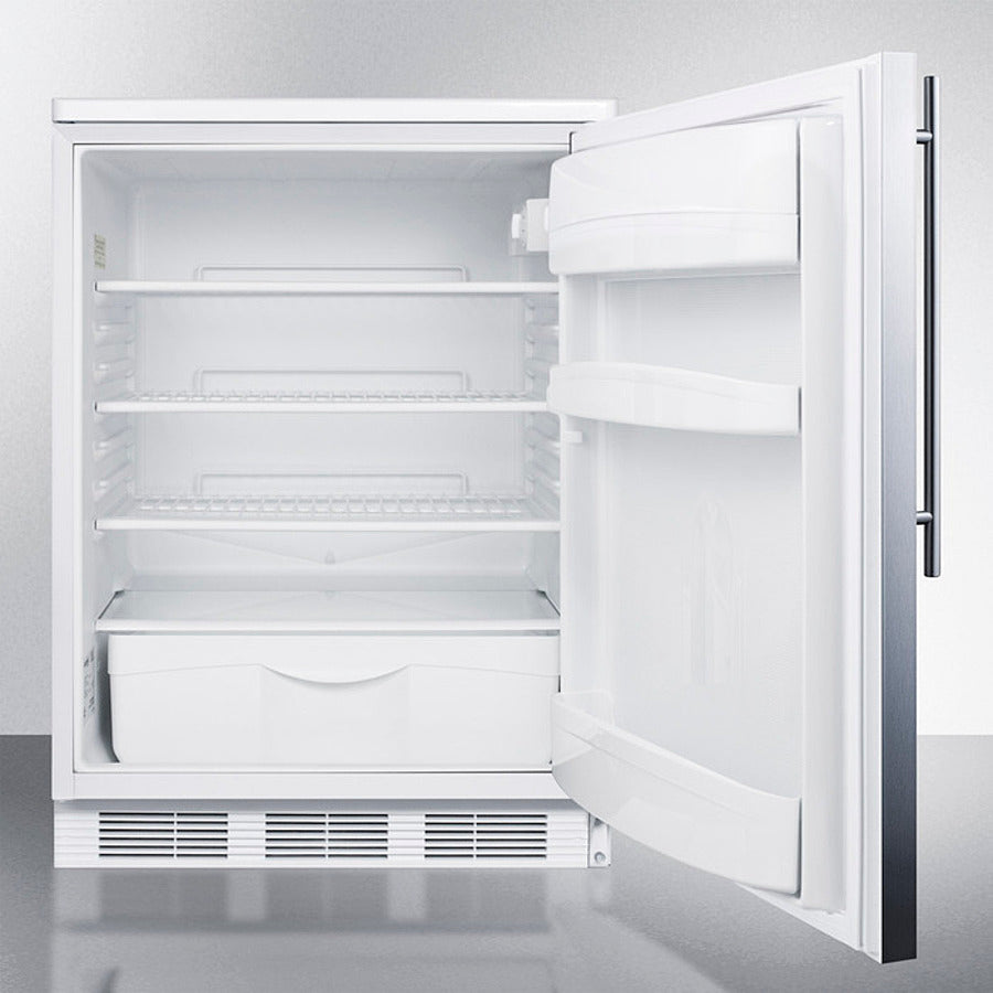 Summit - 24" Wide Built-In All-Refrigerator | FF6LWBI7SSHV