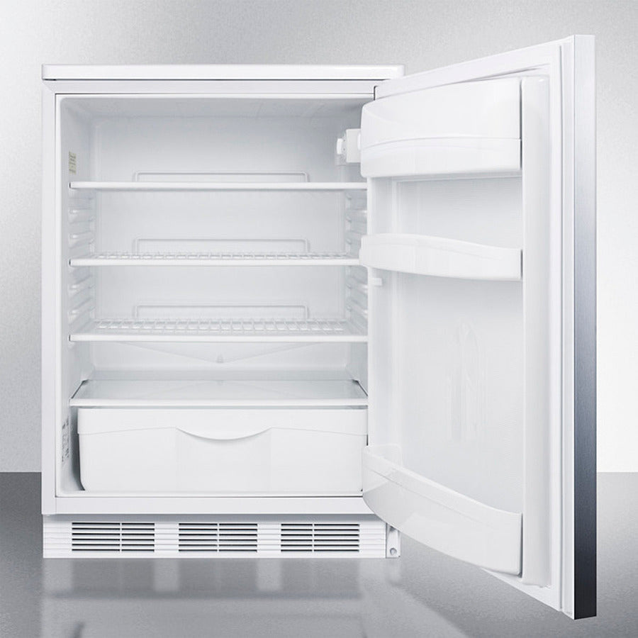 Summit - 24" Wide Built-In All-Refrigerator | FF6WBI7SSHH