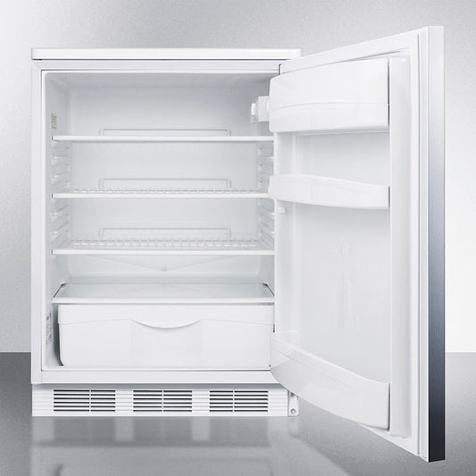 Summit - 24" Wide Built-In All-Refrigerator | FF6WBISSHH