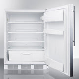 Summit - 24" Wide Built-In All-Refrigerator, ADA Compliant | FF6WBISSHVADA