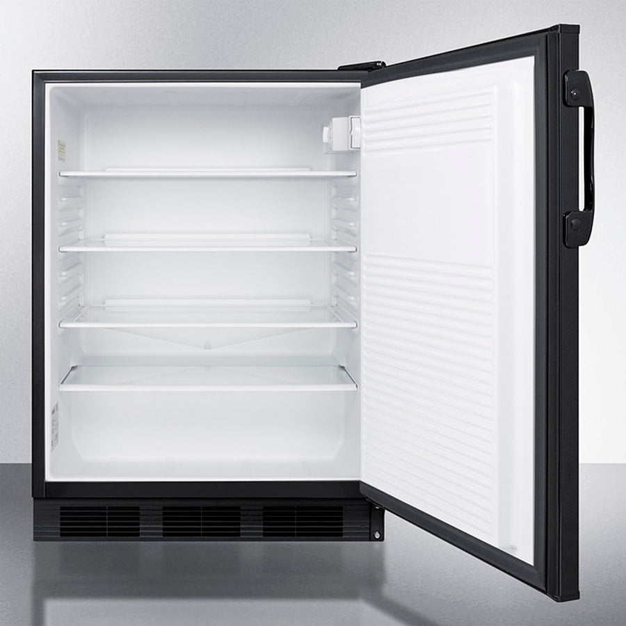 Summit - 24" Wide Built-In All-Refrigerator, ADA Compliant | FF7BKBIADA