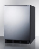Summit - 24" Wide Built-In All-Refrigerator | FF7BKBISSHH