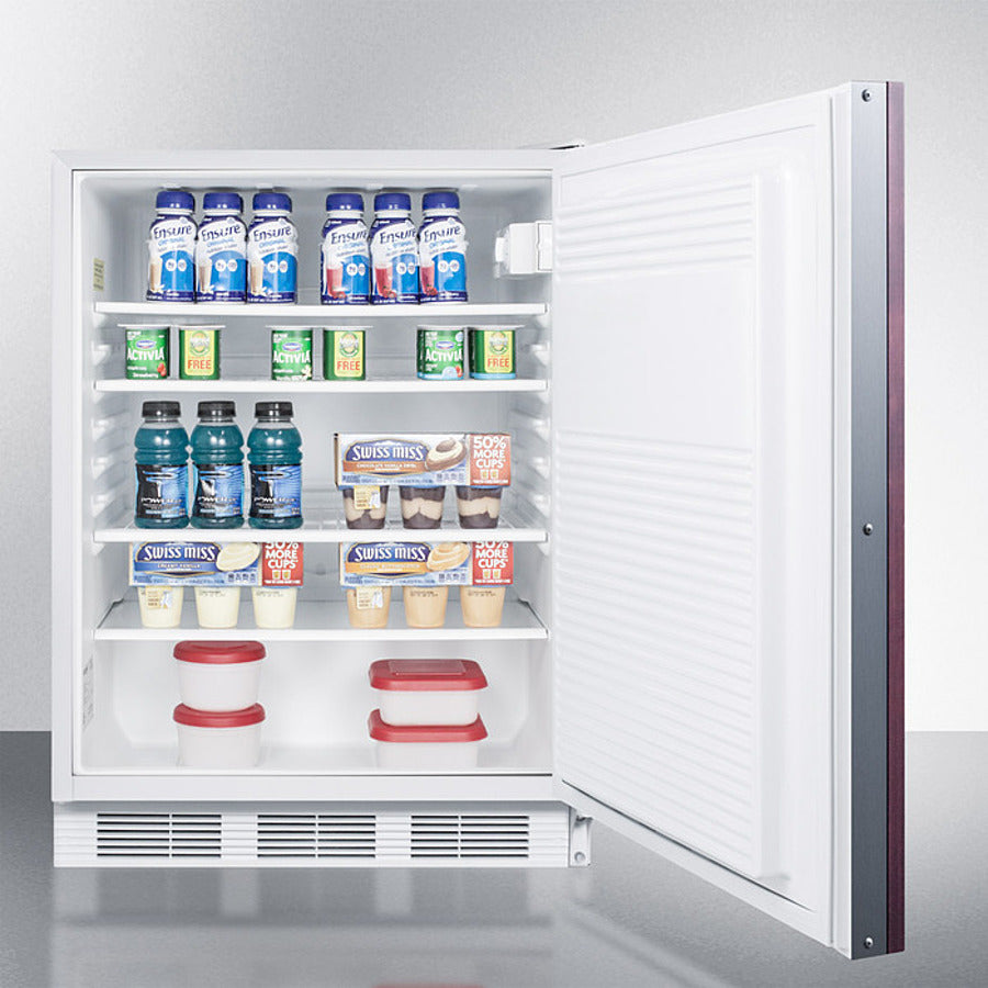 Summit - 24" Wide Built-In All-Refrigerator | FF7WBIIF