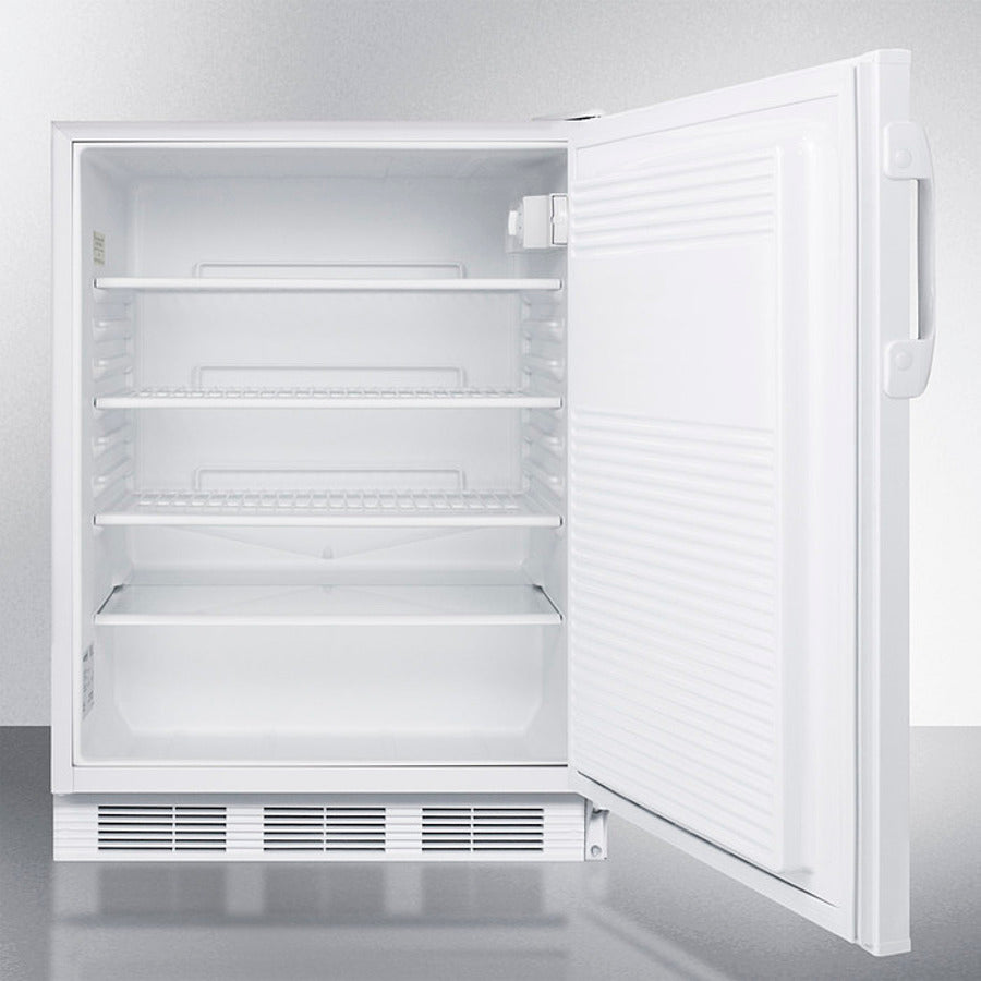 Summit - 24" Wide Built-In All-Refrigerator, ADA Compliant | FF7LWBIADA