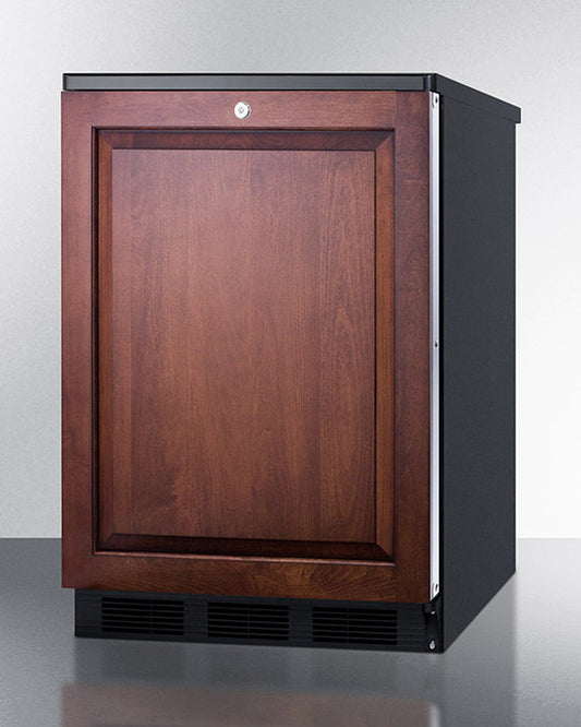 Summit - 24" Wide Built-In All-Refrigerator | FF7LBLKBIIF
