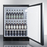 Summit - 24" Wide Built-In Pub Cellar | FF7LBLKBIPUBSSHH