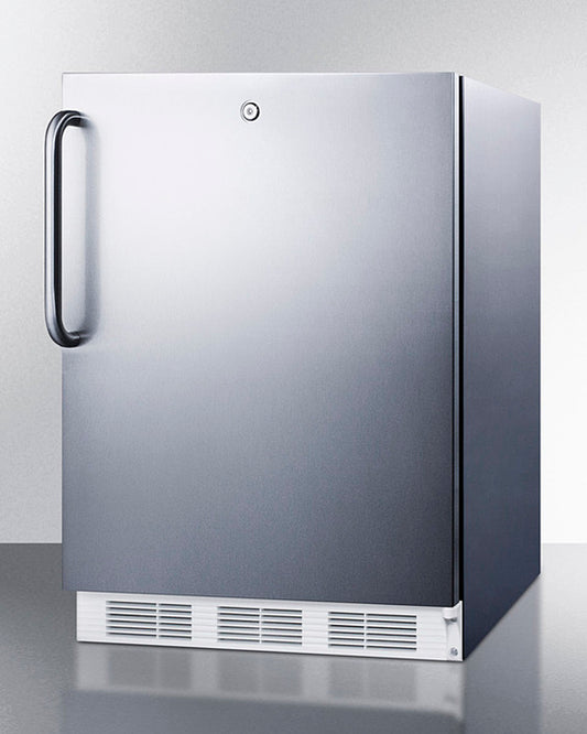 Summit - 24" Wide Built-In All-Refrigerator, ADA Compliant |  FF7LWCSSADA