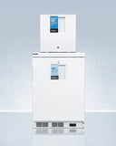 Summit - 24" Wide All-Refrigerator/All-Freezer Combination | FF7LW-FS24LSTACKPRO