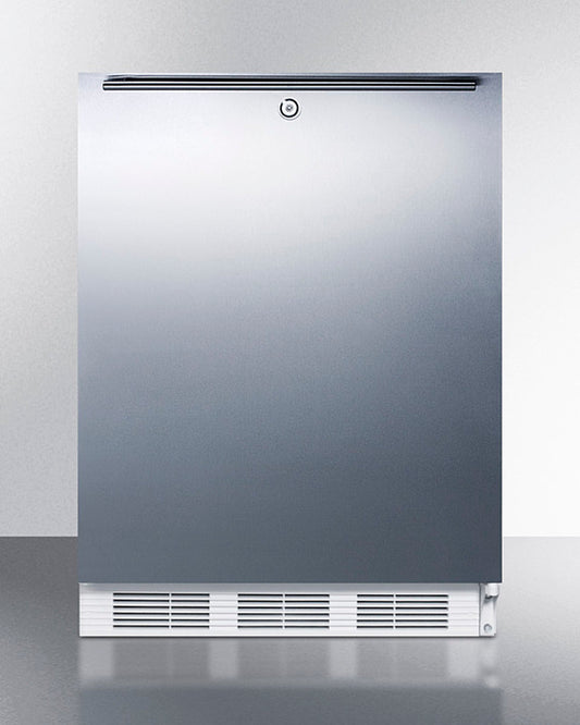 Summit - 24" Wide Built-In All-Refrigerator, ADA Compliant | FF7LWBISSHHADA