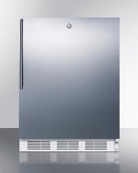 Summit - 24" Wide Built-In All-Refrigerator, ADA Compliant | FF7LWBISSHVADA