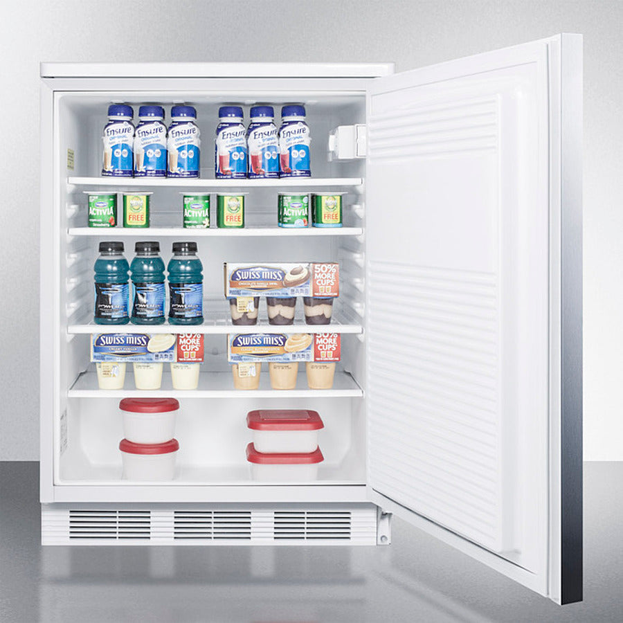 Summit - 24" Wide Built-In All-Refrigerator | FF7LWBISSHH