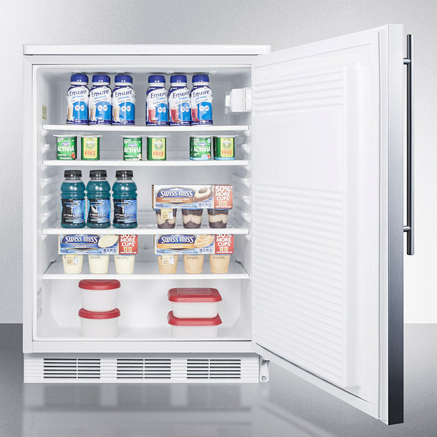 Summit - 24" Wide All-Refrigerator | FF7LWSSHV