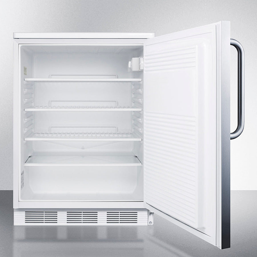 Summit - 24" Wide Built-In All-Refrigerator | FF7LWBISSTB