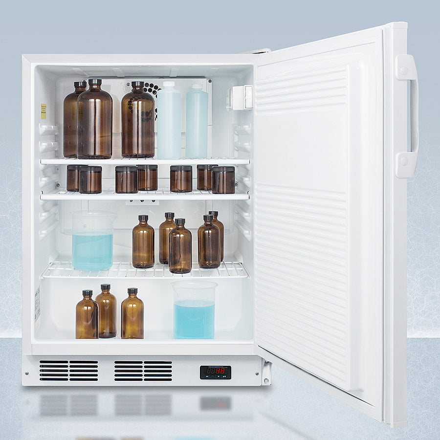 Summit - 24" Wide Built-In All-Refrigerator, ADA Compliant | FF7LWBIADAGP