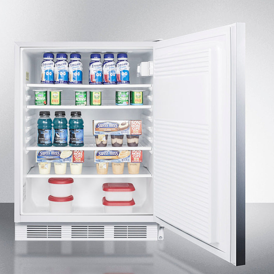 Summit - 24" Wide All-Refrigerator | FF7WSSHH