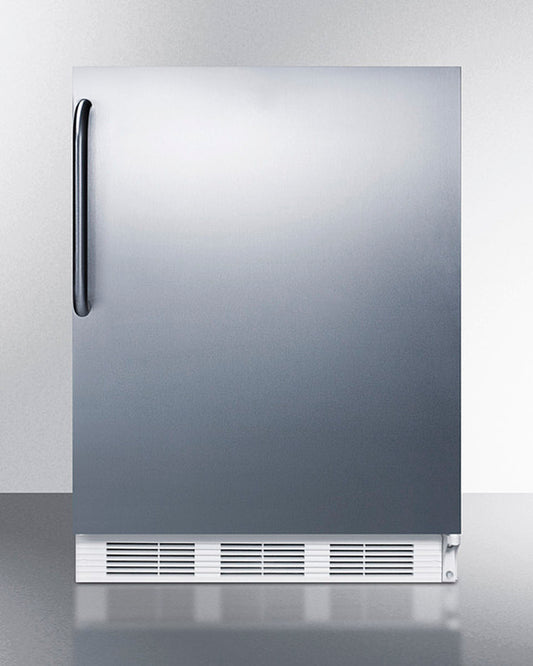 Summit - 24" Wide Built-In All-Refrigerator, ADA Compliant | FF7WBISSTBADA