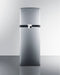Summit - 22" Wide Top Mount Refrigerator-Freezer | FF948SSLLF2